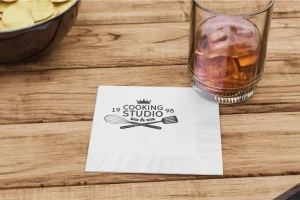 Custom Brand Napkin Printing